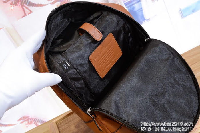 COACH蔻馳 72226 全皮胸包 頭層牛皮單肩包 男女同款 時尚經典  Chz1266